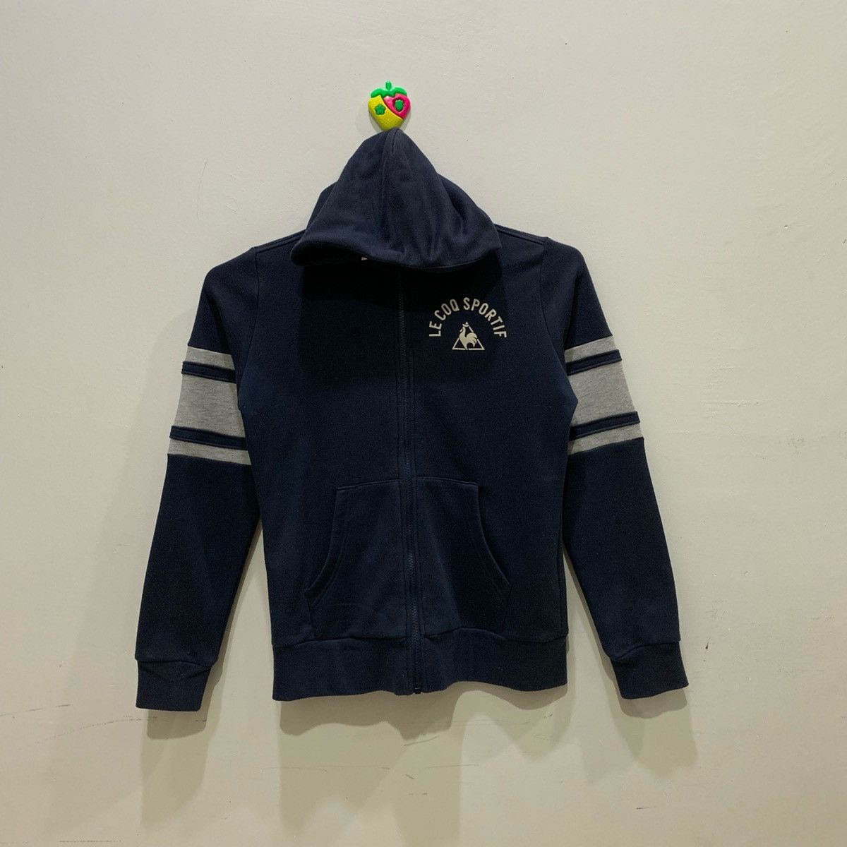 Japanese Brand × Le Coq Sportif LE COQ SPORTIF Hoodie Size L Fits S Size US S / EU 44-46 / 1 - 1 Thumbnail
