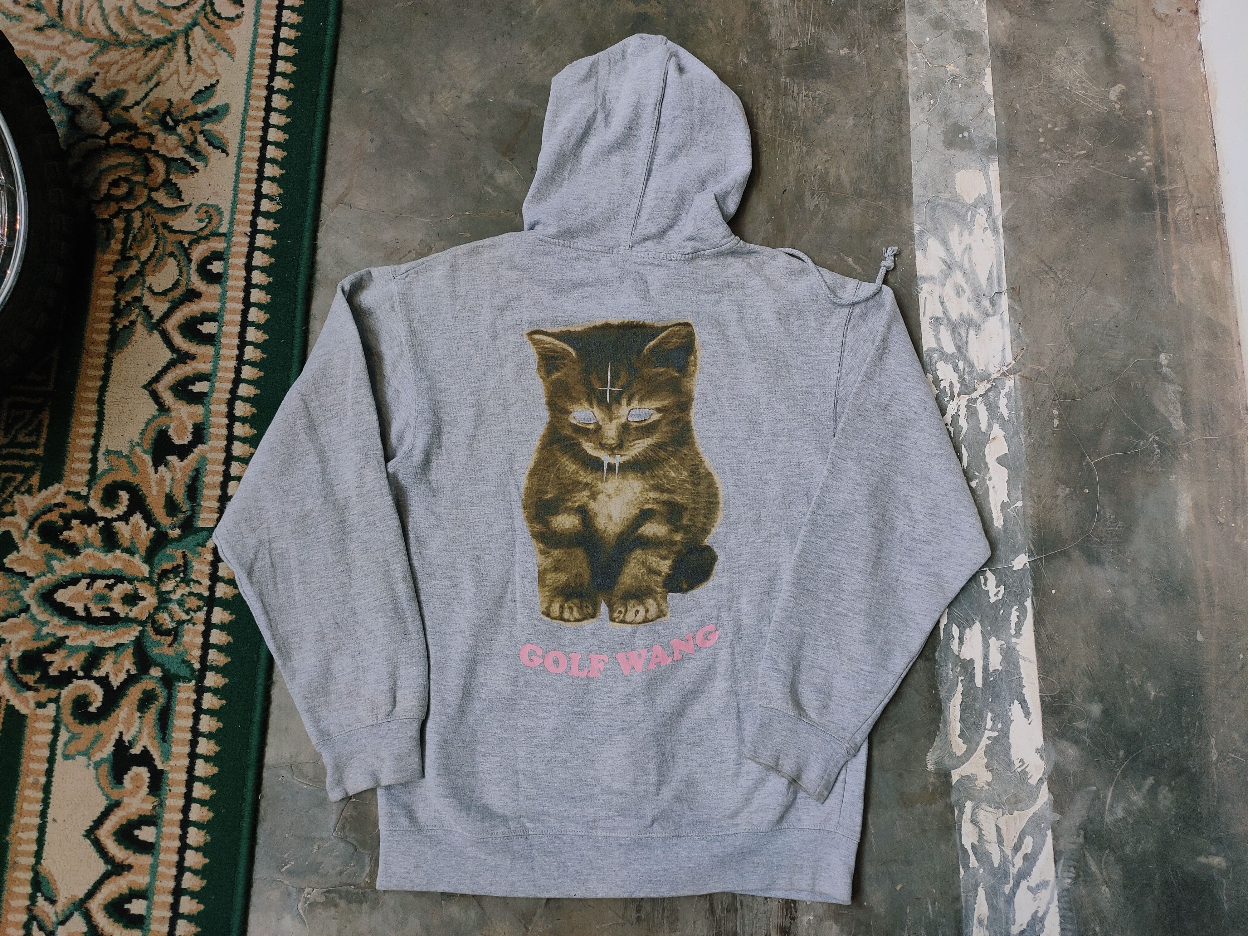 GOLF WANG ゴルフワン ジップパーカー フーディー kitty ネコ 猫 Kitty zip up : r/Golfwang