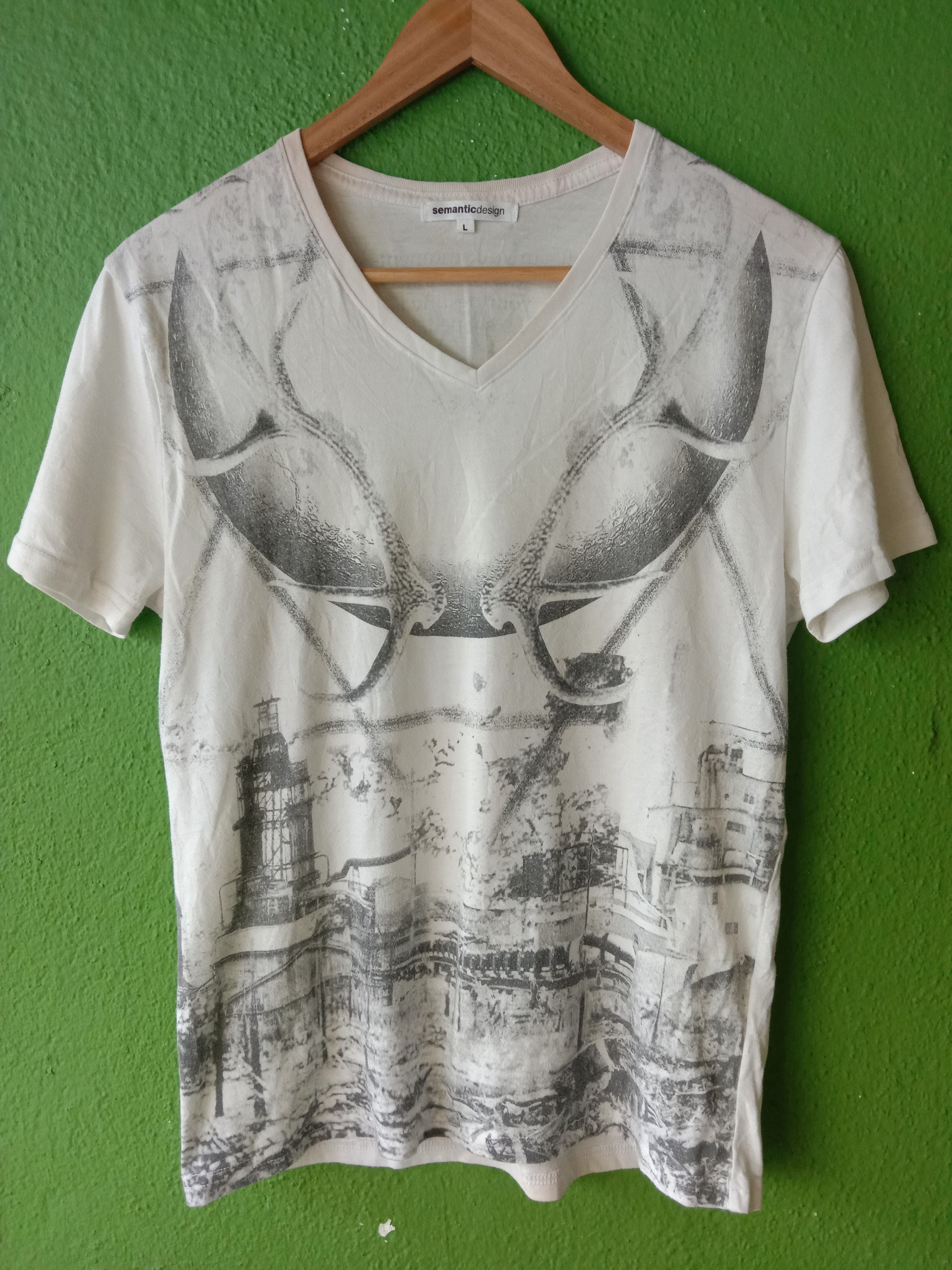 Japanese Brand Semantic Design tee Size US M / EU 48-50 / 2 - 2 Thumbnail