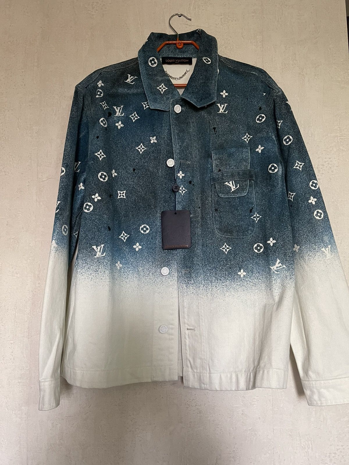 Louis Vuitton Monogram denim work shirt (denim jacket)