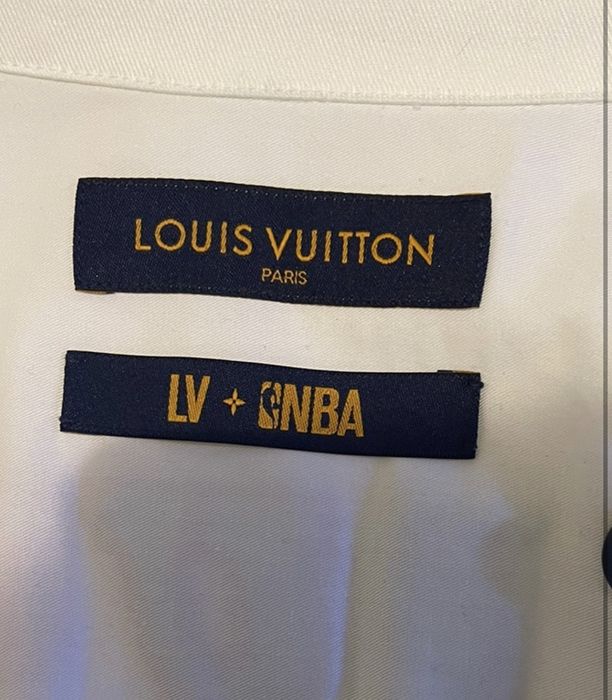 Louis Vuitton x NBA Letters Crewneck Beige Men's - FW21 - US