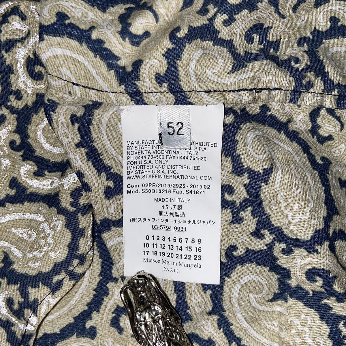 Maison Margiela REFLECTIVE BANDANA MONOGRAM MMM SHIRT - EXTREMELY RARE SHIT Size US L / EU 52-54 / 3 - 8 Thumbnail