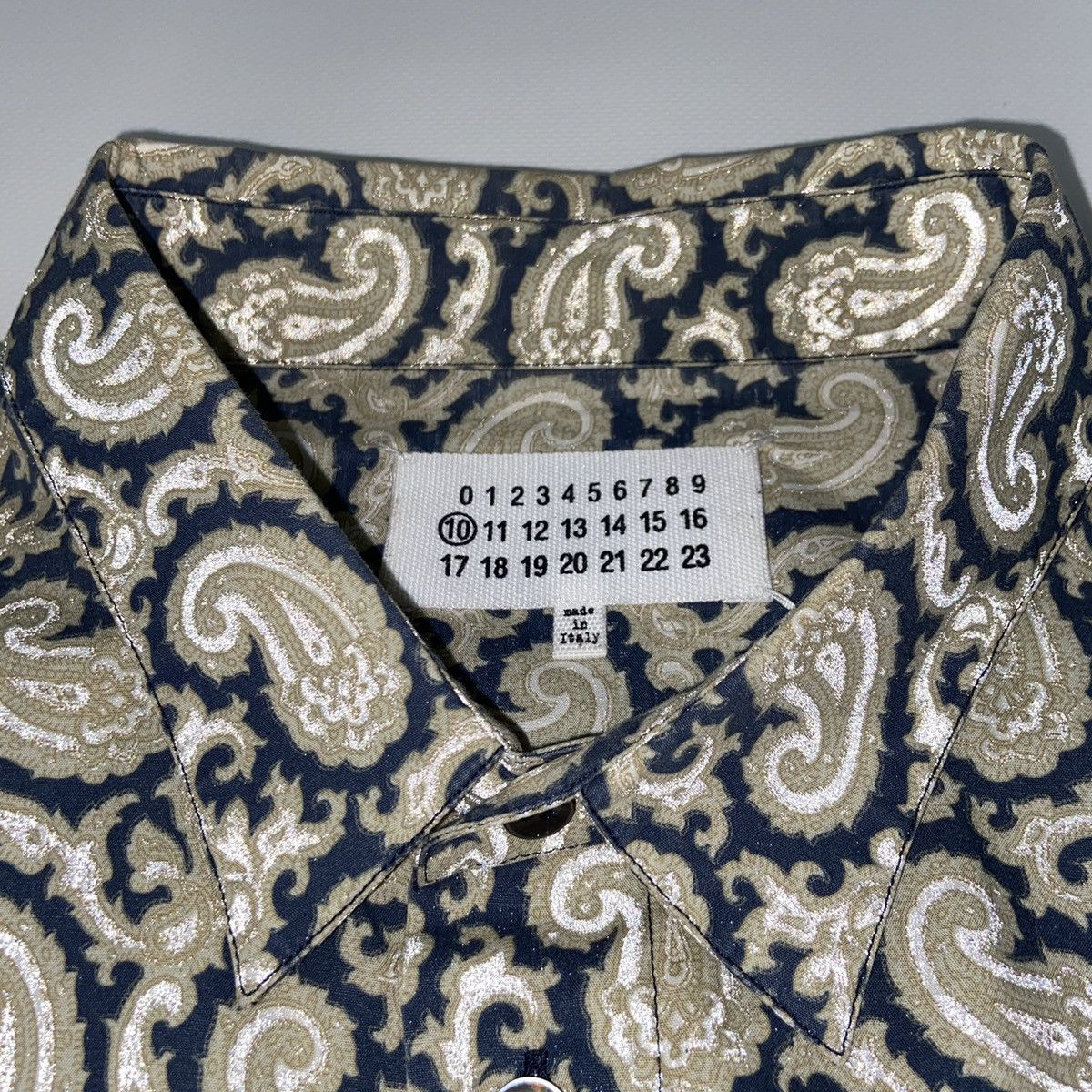 Maison Margiela REFLECTIVE BANDANA MONOGRAM MMM SHIRT - EXTREMELY RARE SHIT Size US L / EU 52-54 / 3 - 6 Thumbnail