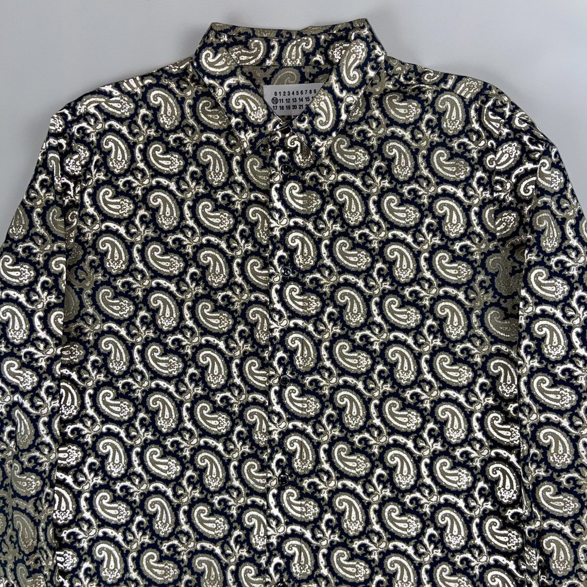 Maison Margiela REFLECTIVE BANDANA MONOGRAM MMM SHIRT - EXTREMELY RARE SHIT Size US L / EU 52-54 / 3 - 3 Thumbnail