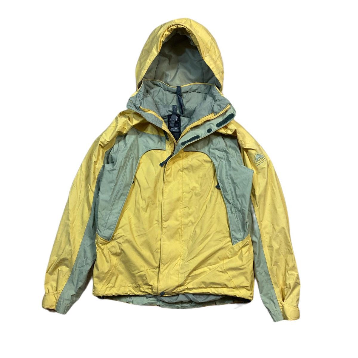 Nike × Nike ACG × Vintage Vintage yellow nike ACG light jacket Size US S / EU 44-46 / 1 - 1 Thumbnail