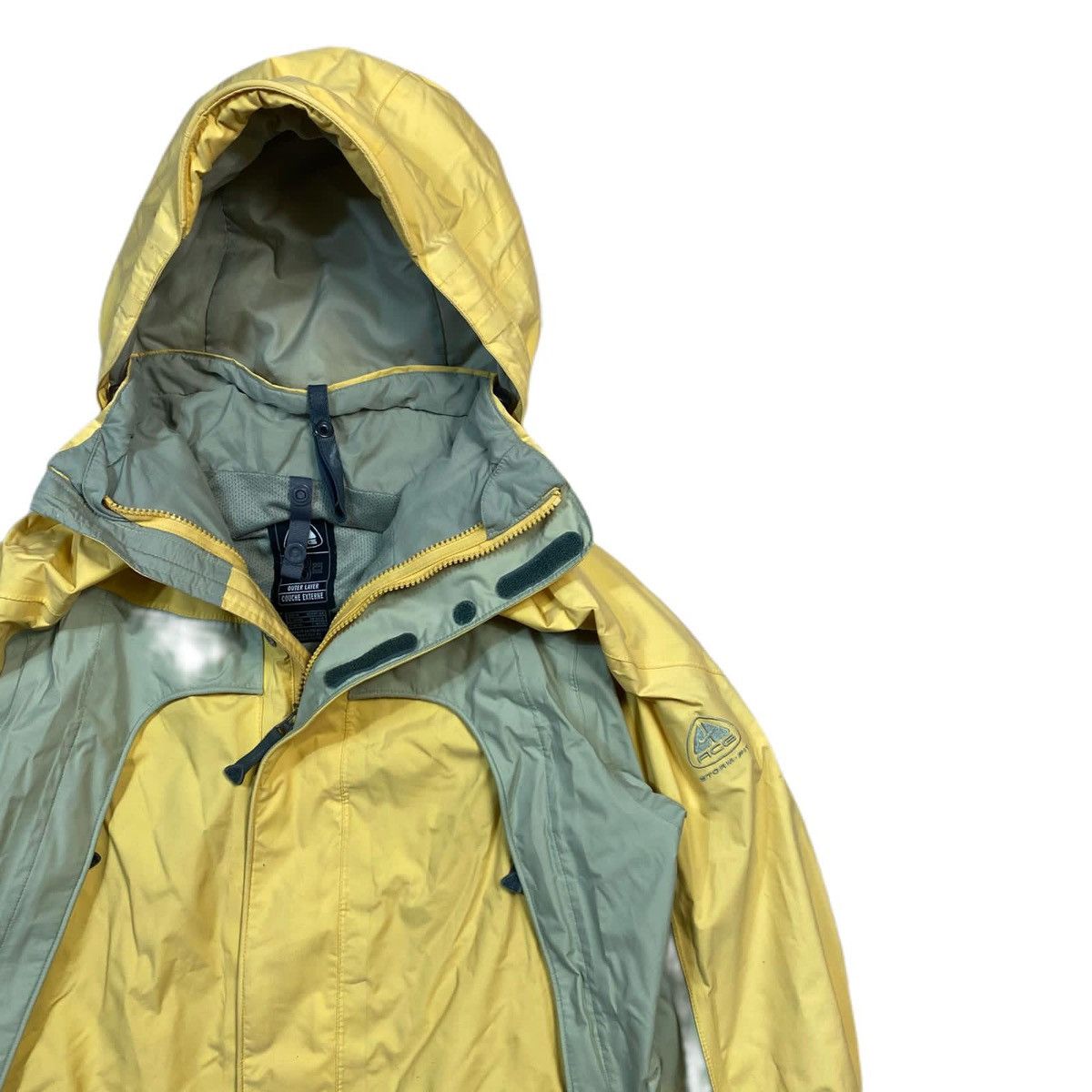 Nike × Nike ACG × Vintage Vintage yellow nike ACG light jacket Size US S / EU 44-46 / 1 - 2 Thumbnail