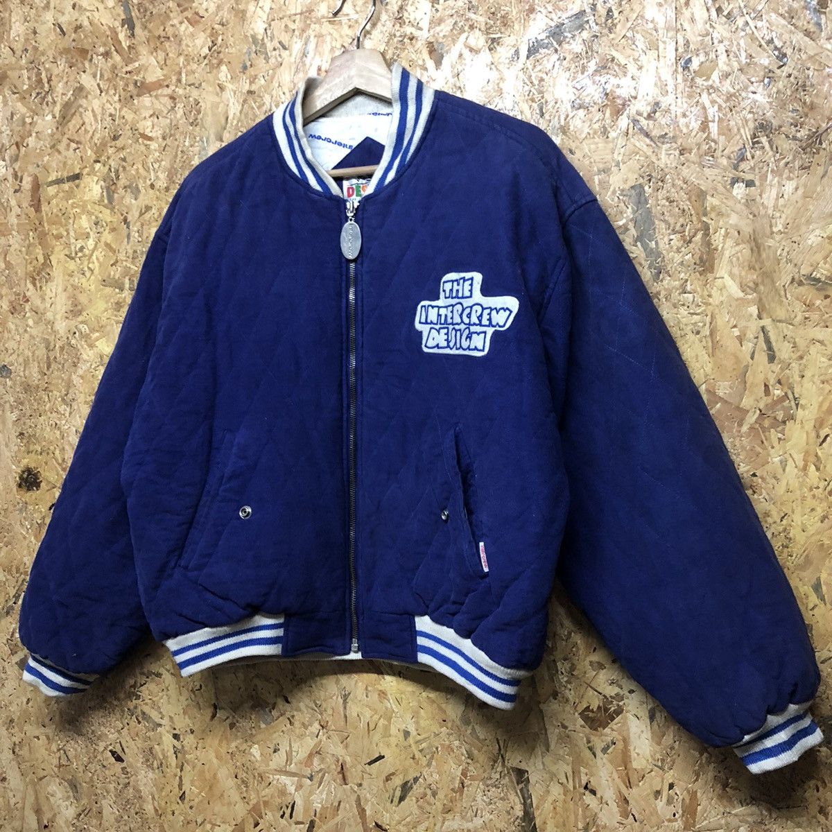 Designer × Vintage THE ENTER CREW DESIGN BOMBER JACKET Size US M / EU 48-50 / 2 - 3 Thumbnail