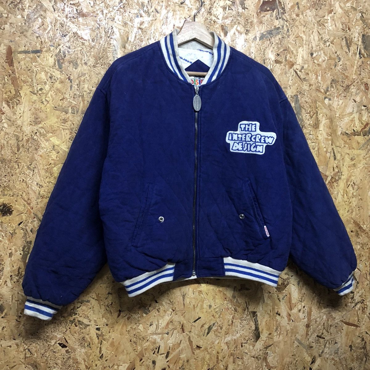 Designer × Vintage THE ENTER CREW DESIGN BOMBER JACKET Size US M / EU 48-50 / 2 - 2 Thumbnail