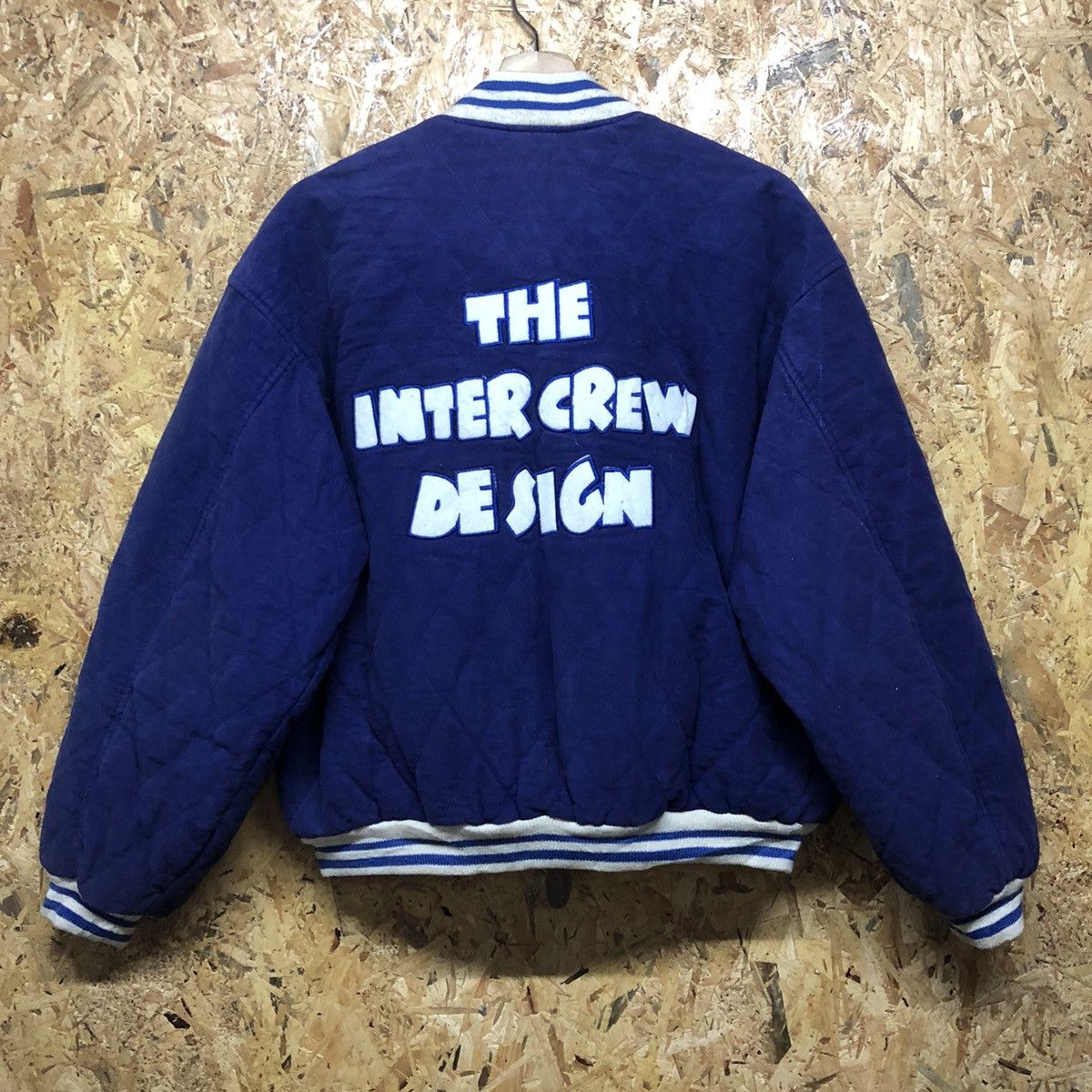 Designer × Vintage THE ENTER CREW DESIGN BOMBER JACKET Size US M / EU 48-50 / 2 - 4 Thumbnail