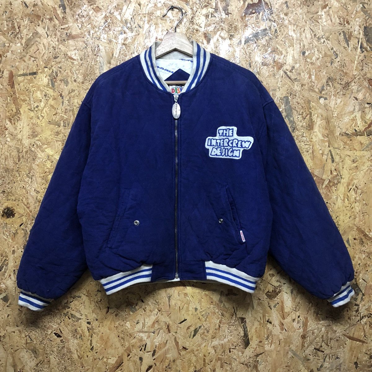 Designer × Vintage THE ENTER CREW DESIGN BOMBER JACKET Size US M / EU 48-50 / 2 - 1 Thumbnail