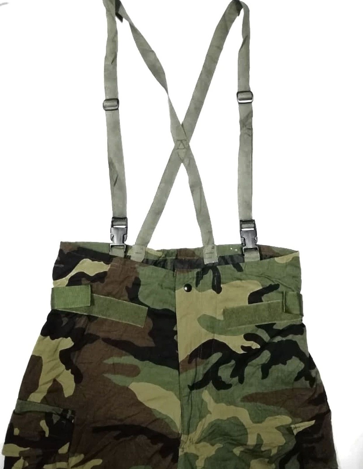 Alpha Industries Oversized Camouflage Military Overall Jumpsuit Trouser Size US 35 - 4 Thumbnail
