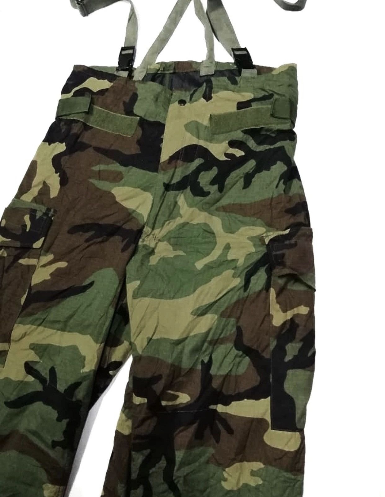 Oversized Camouflage Military Overall Jumpsuit Trouser