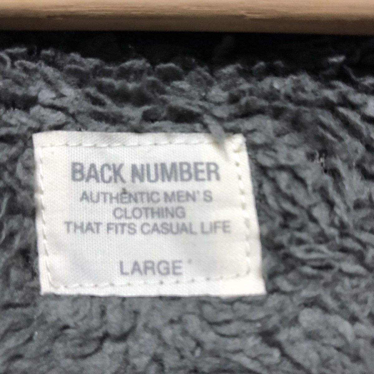 Designer VINTAGE BACK NUMBER HOODIE JACKET Size US M / EU 48-50 / 2 - 10 Thumbnail