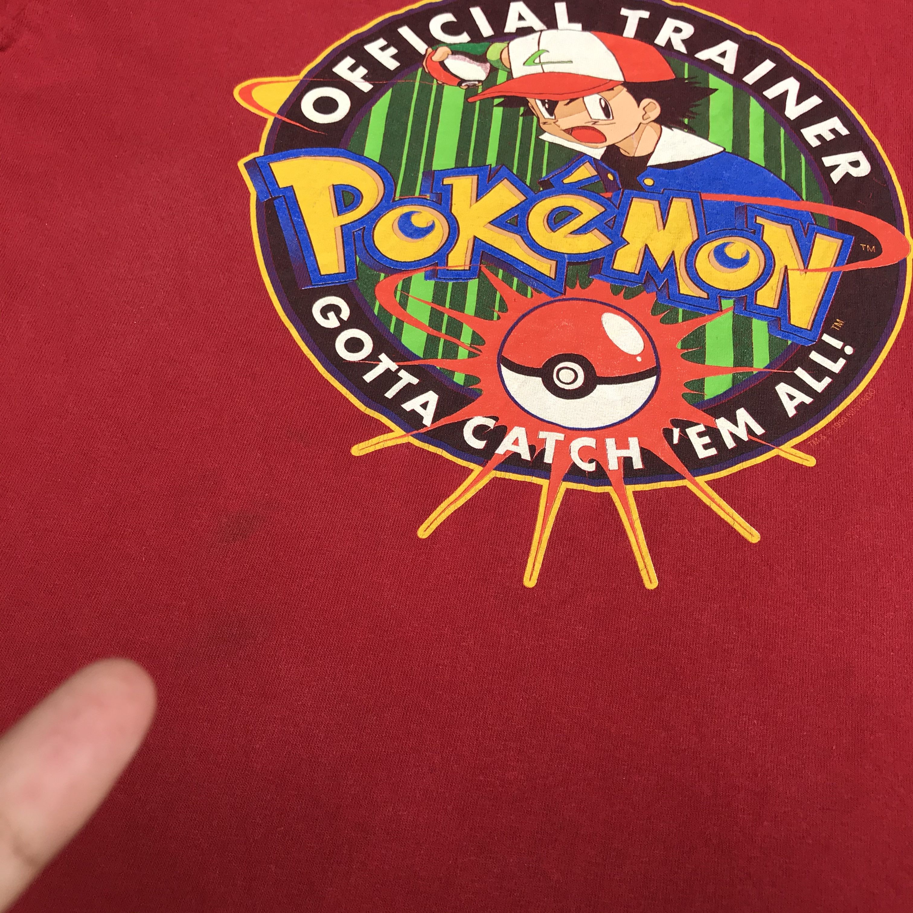 Cartoon Network Vintage 90s 1999 Pokemon Promo Tee graphic streetwear Size US M / EU 48-50 / 2 - 4 Thumbnail