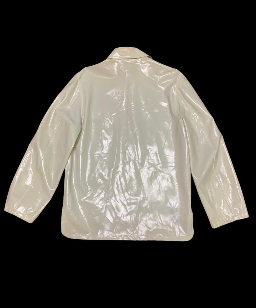 Hermes Archive Hermes Vinyl Off White Jacket Size US L / EU 52-54 / 3 - 3 Thumbnail