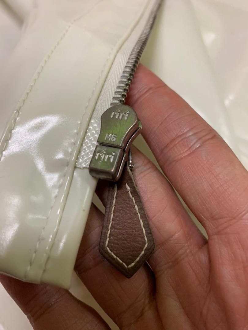 Hermes Archive Hermes Vinyl Off White Jacket Size US L / EU 52-54 / 3 - 6 Thumbnail