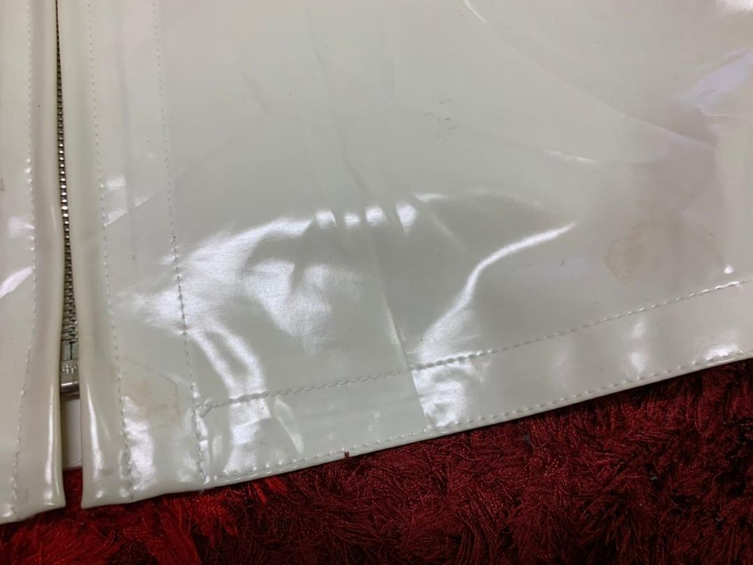Hermes Archive Hermes Vinyl Off White Jacket Size US L / EU 52-54 / 3 - 12 Thumbnail