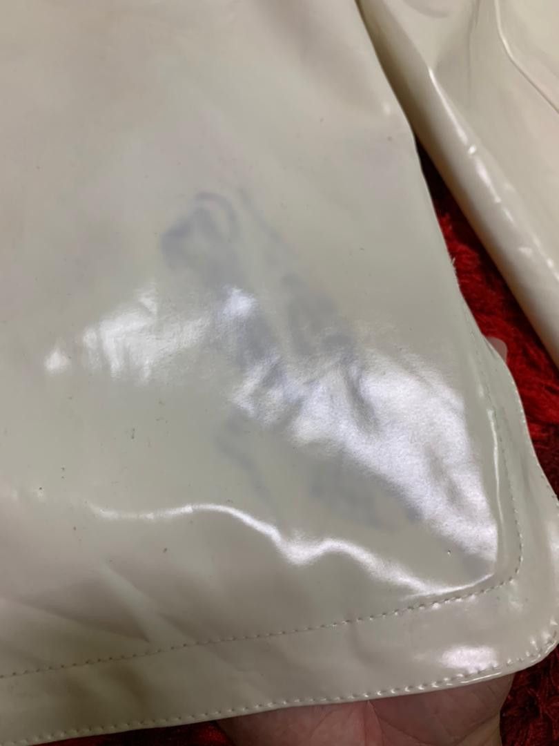 Hermes Archive Hermes Vinyl Off White Jacket Size US L / EU 52-54 / 3 - 8 Thumbnail