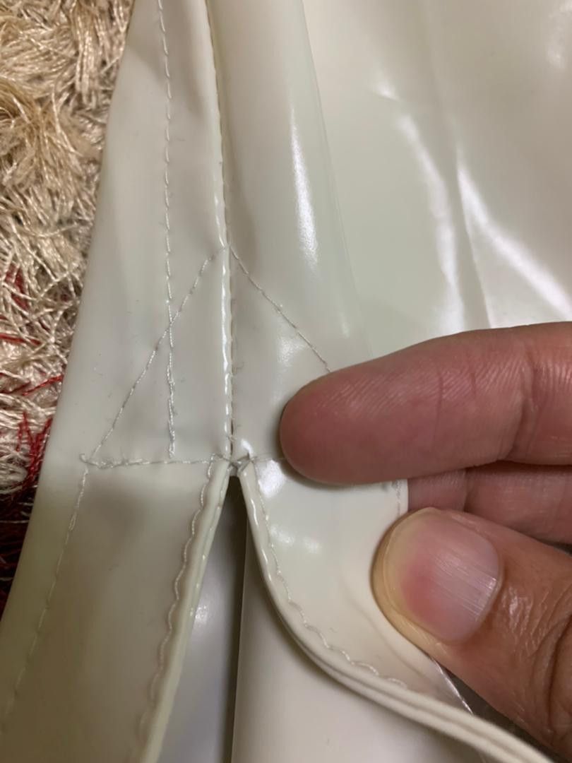 Hermes Archive Hermes Vinyl Off White Jacket Size US L / EU 52-54 / 3 - 11 Thumbnail