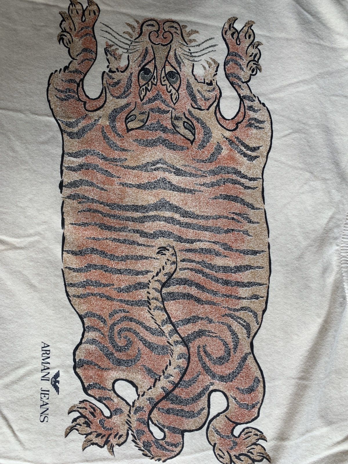 Armani jeans vintage tiger T shirt