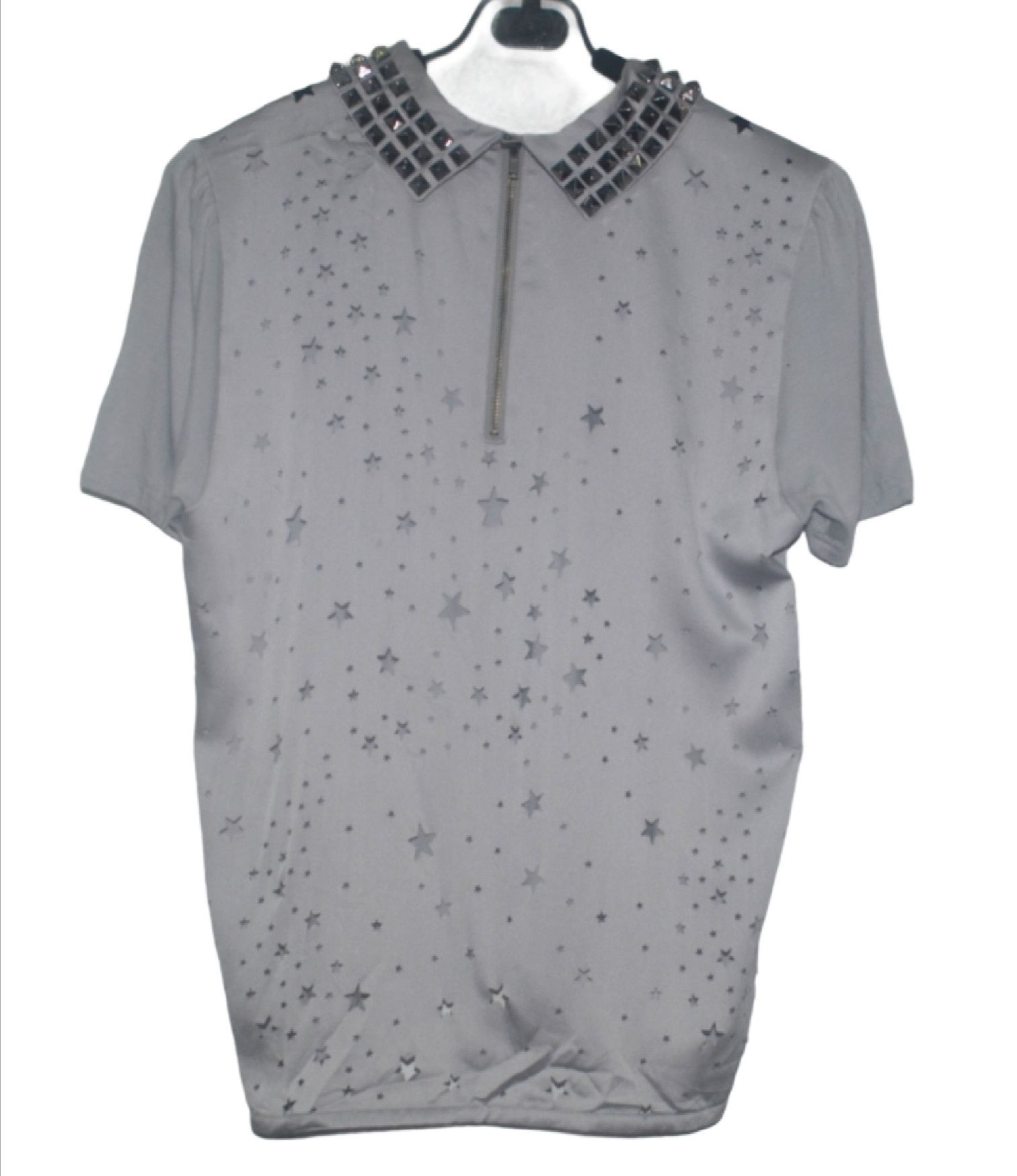 Hysteric Glamour Hysteric Glamour Studded Collar Punk Polo Size US M / EU 48-50 / 2 - 3 Thumbnail
