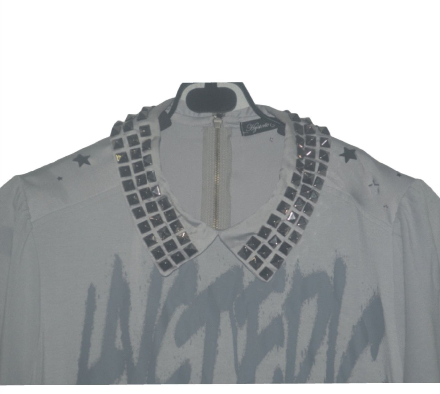 Hysteric Glamour Hysteric Glamour Studded Collar Punk Polo Size US M / EU 48-50 / 2 - 4 Thumbnail