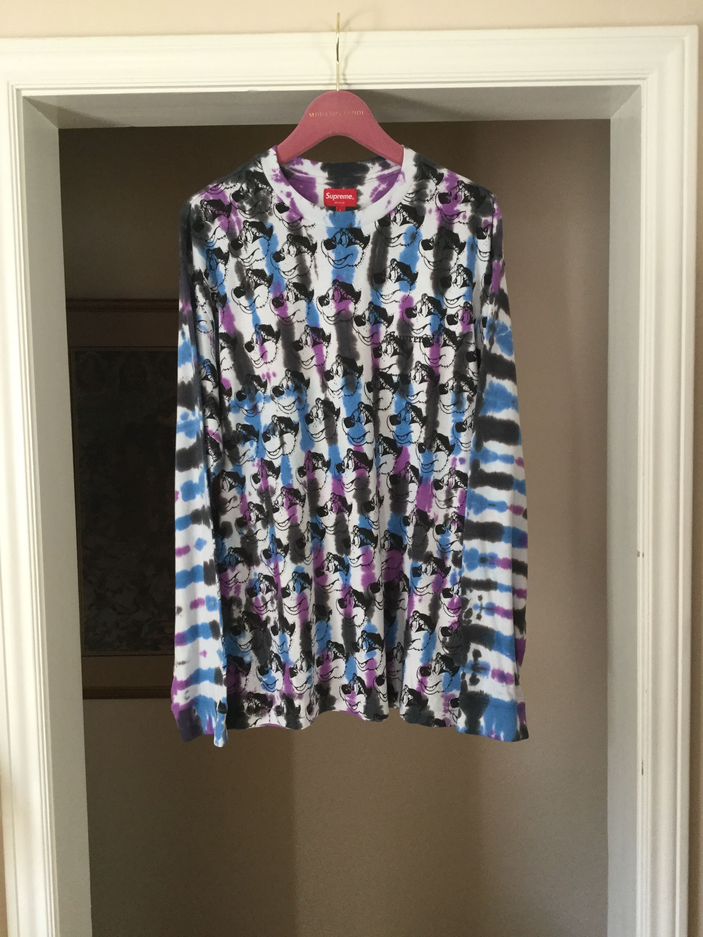 【本物保証 /関税・送料無料】Supreme Dyed Bear L/S Top Supreme Supreme Dyed Bear L/S Top - XL | Grailed