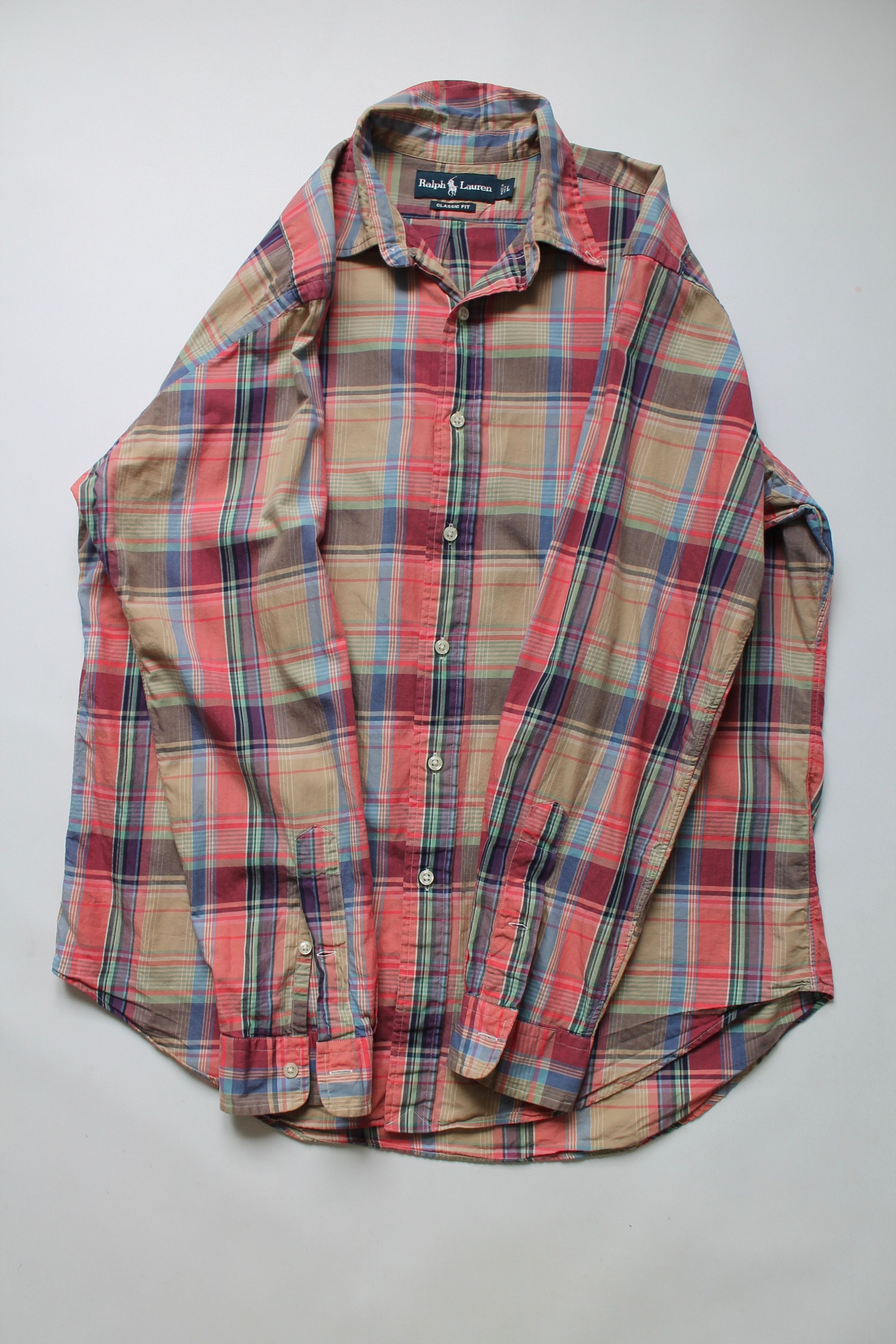 Polo Ralph Lauren Polo Ralph Lauren Checkered Shirt Long Sleeve Multicolor Size US L / EU 52-54 / 3 - 5 Thumbnail