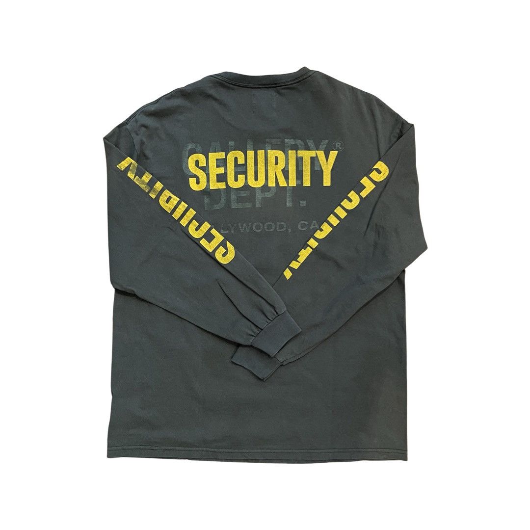 Gallery Dept. Security Tee Long Sleeve size Large! | Grailed