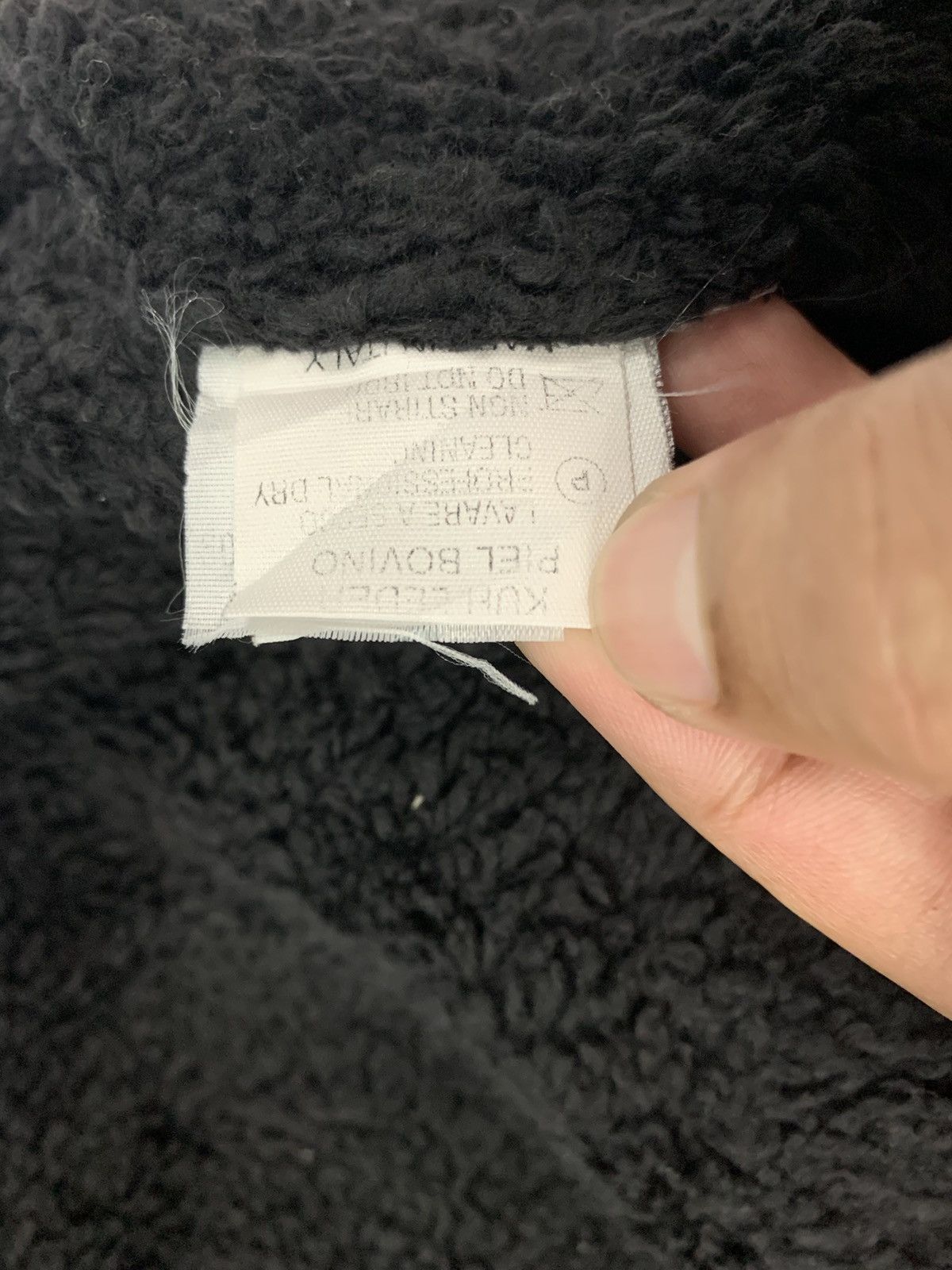 GF Ferre × Genuine Leather × Gianfranco Ferre ☃️ Gianfranco Ferre GFF Overcoat Leather Unbuttoned Jacket Size US XL / EU 56 / 4 - 7 Thumbnail