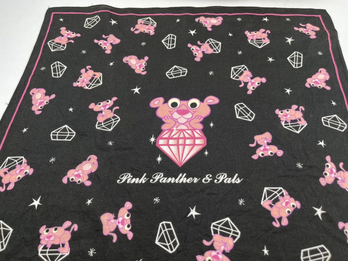 Disney pink panther bandana handkerchief neckerchief scarf Size ONE SIZE - 3 Thumbnail