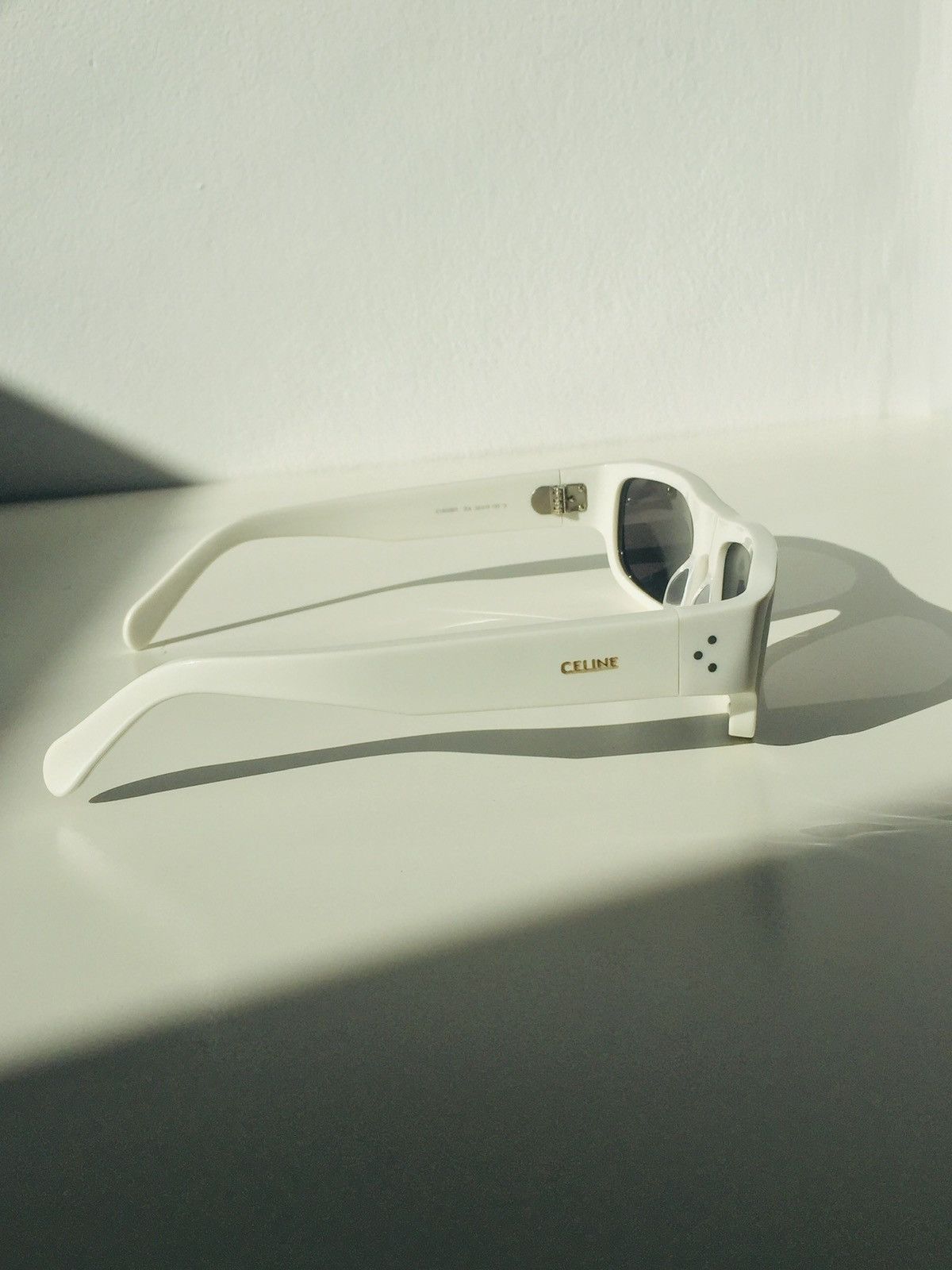 Celine × Hedi Slimane CELINE Hedi Slimane Frame 03 Acetate CL40087I sunglasses Size ONE SIZE - 4 Thumbnail