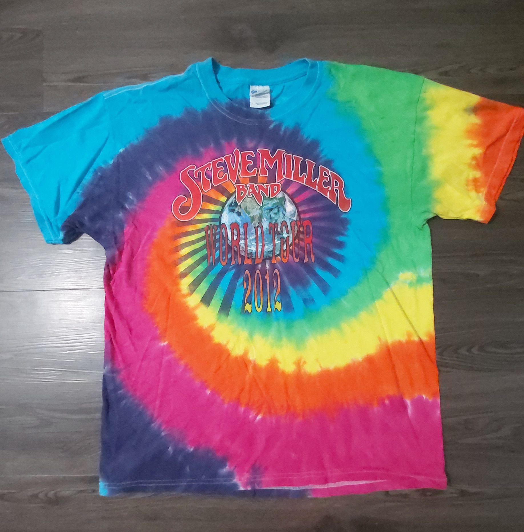 Rock Band Steve Miller band 2012 world tour tye dye | Grailed