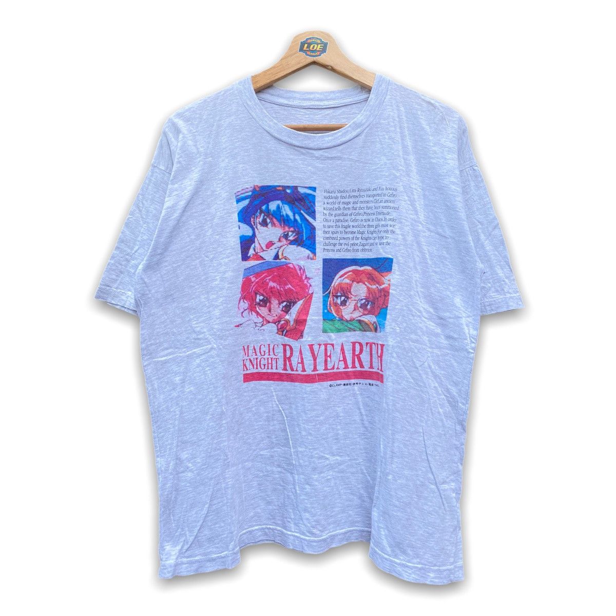 ⭐︎90S Vintage MAGIC KNIGHT RAYEARTH shirt Anime × Japanese Brand × Vintage VINTAGE 90' MAGIC KNIGHT RAYEARTH