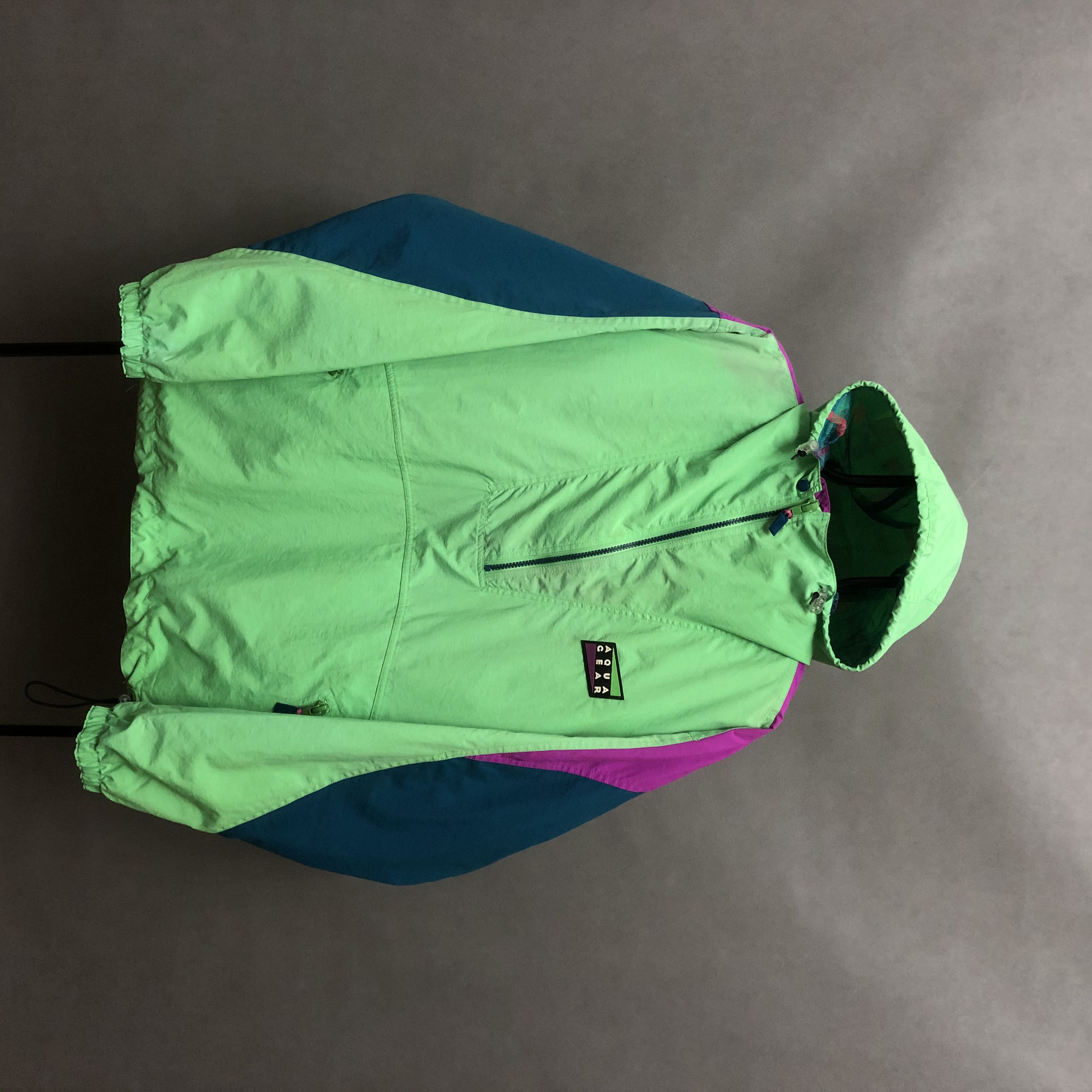 Nike Nike Vintage Reversible Aqua Gear Anorak Jacket Grailed