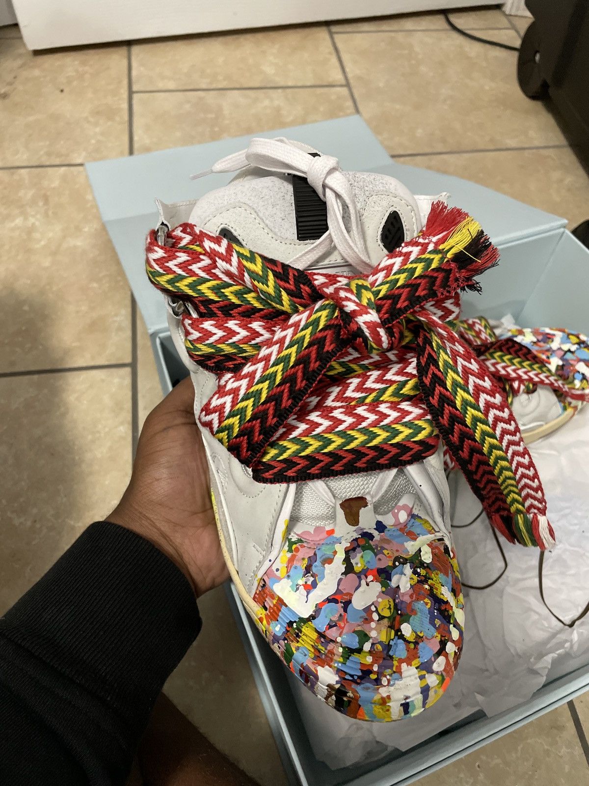 Lanvin curb sneaker x Gallery dept