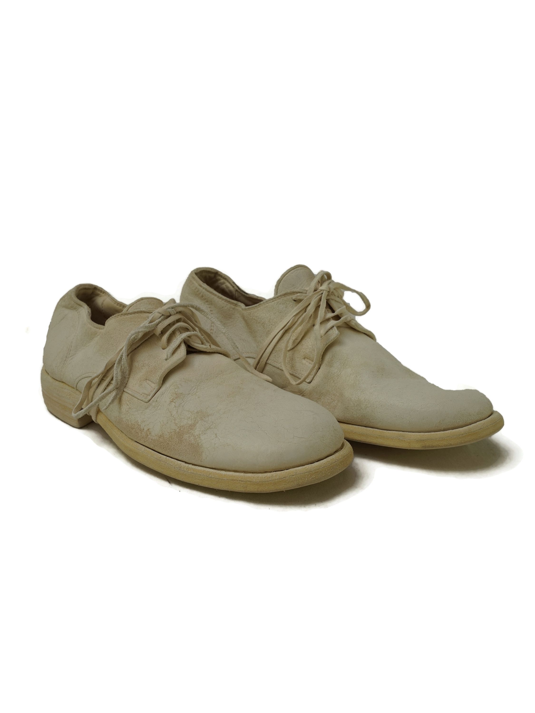 Guidi Brand New 992 Off White Derby Reverse Leather | Grailed Guidi Brand New 992 Off White Derby Reverse Leather | Grailed