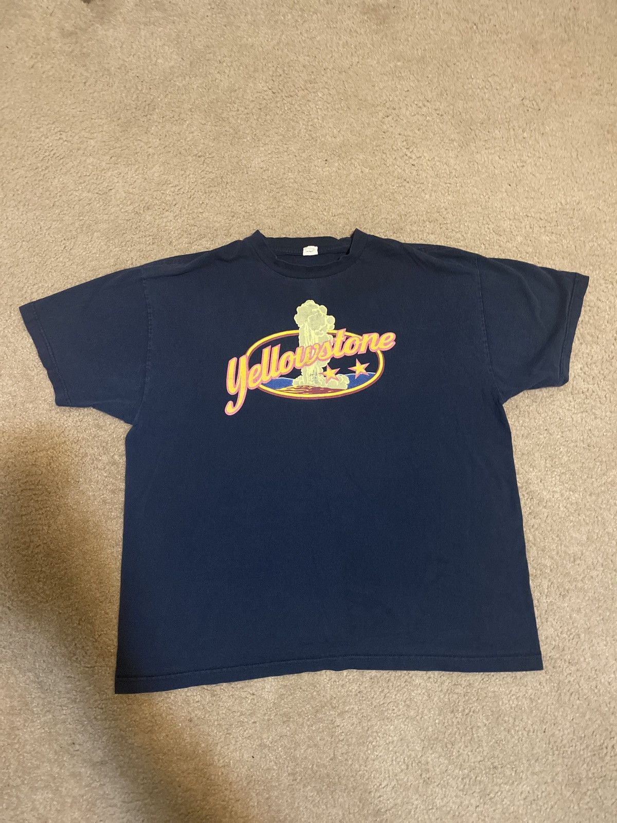 Vintage Vintage Yellowstone Old Faithful T Shirt | Grailed