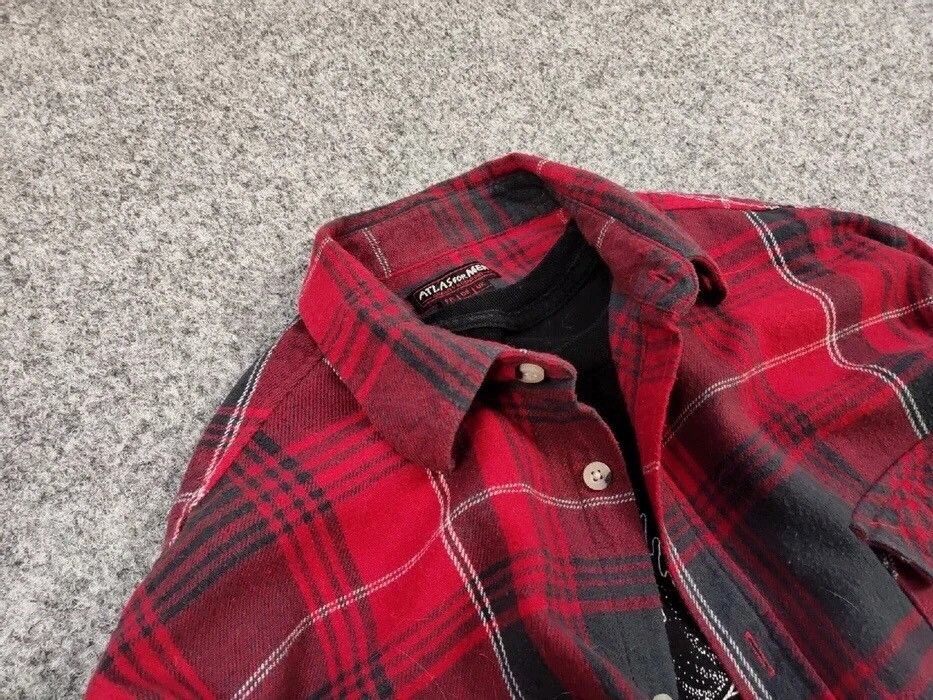 Flannel Vintage Flannel Shirt Travis Scott Style Size US M / EU 48-50 / 2 - 16 Thumbnail