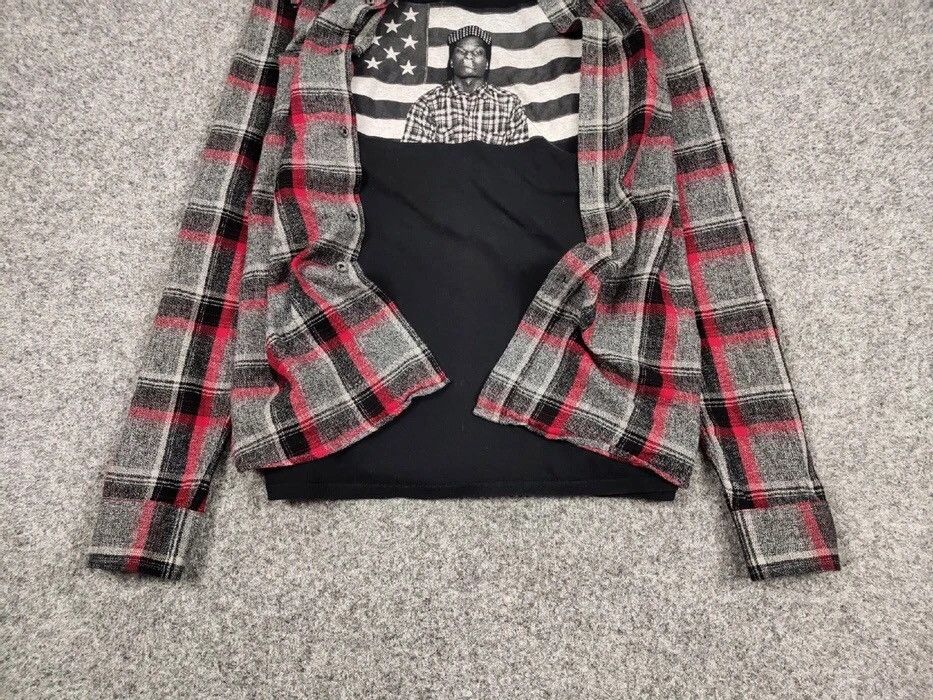 Flannel Vintage Flannel Shirt Travis Scott Style Streetwear Hype Size US XL / EU 56 / 4 - 5 Thumbnail