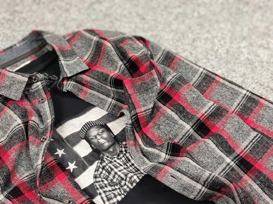 Flannel Vintage Flannel Shirt Travis Scott Style Streetwear Hype Size US XL / EU 56 / 4 - 11 Thumbnail