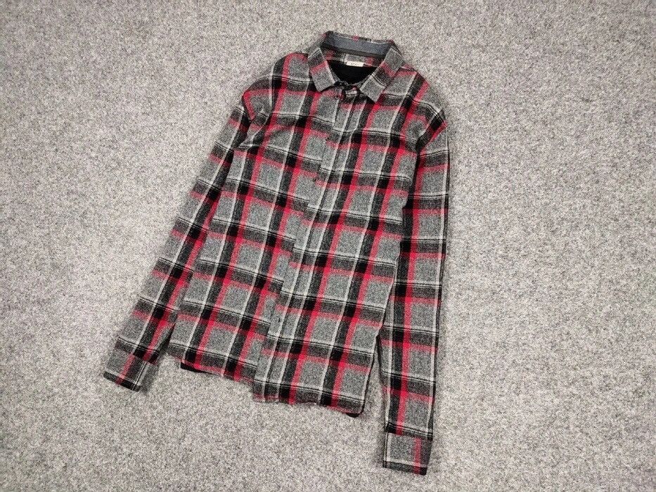 Flannel Vintage Flannel Shirt Travis Scott Style Streetwear Hype Size US XL / EU 56 / 4 - 8 Thumbnail