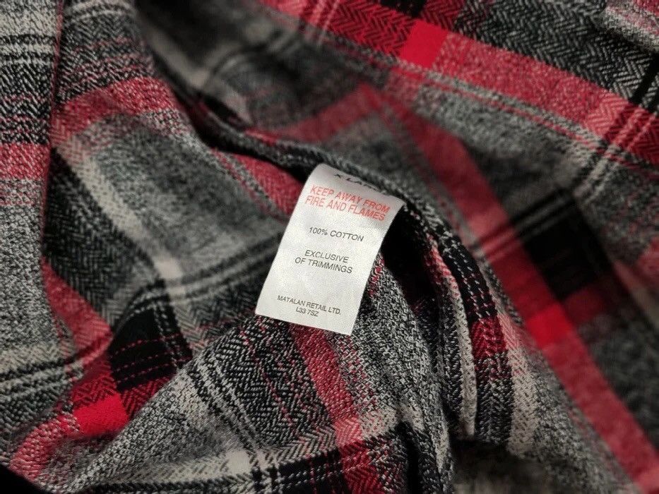 Flannel Vintage Flannel Shirt Travis Scott Style Streetwear Hype Size US XL / EU 56 / 4 - 13 Thumbnail