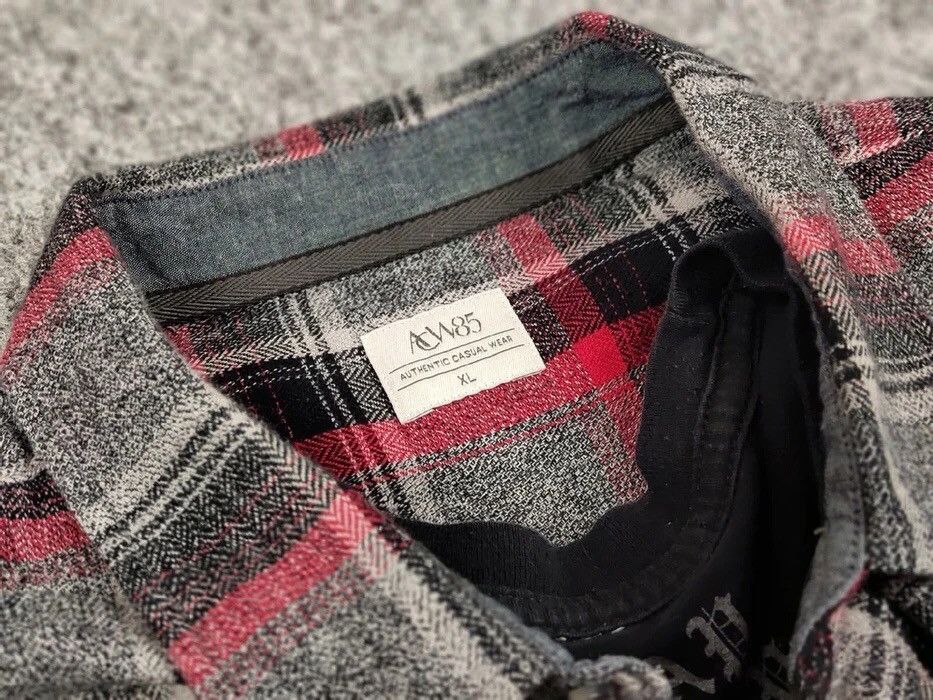 Flannel Vintage Flannel Shirt Travis Scott Style Streetwear Hype Size US XL / EU 56 / 4 - 12 Thumbnail