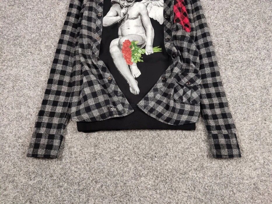Flannel Vintage Flannel Shirt Plaid Checkered Travis Scott Style Size US M / EU 48-50 / 2 - 5 Thumbnail