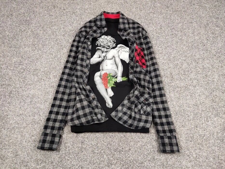 Flannel Vintage Flannel Shirt Plaid Checkered Travis Scott Style Size US M / EU 48-50 / 2 - 2 Thumbnail