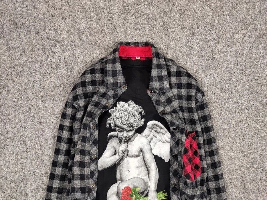 Flannel Vintage Flannel Shirt Plaid Checkered Travis Scott Style Size US M / EU 48-50 / 2 - 4 Thumbnail