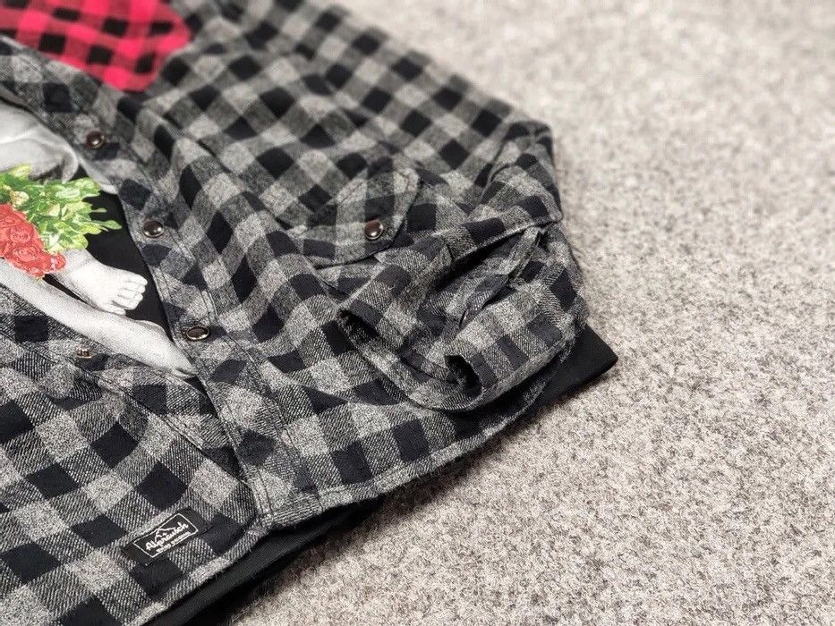 Flannel Vintage Flannel Shirt Plaid Checkered Travis Scott Style Size US M / EU 48-50 / 2 - 10 Thumbnail