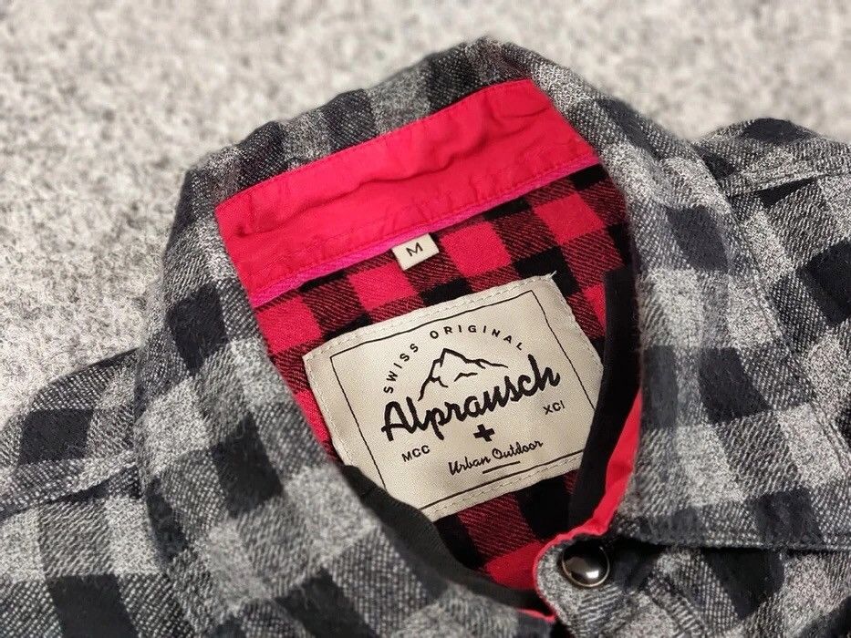 Flannel Vintage Flannel Shirt Plaid Checkered Travis Scott Style Size US M / EU 48-50 / 2 - 12 Thumbnail