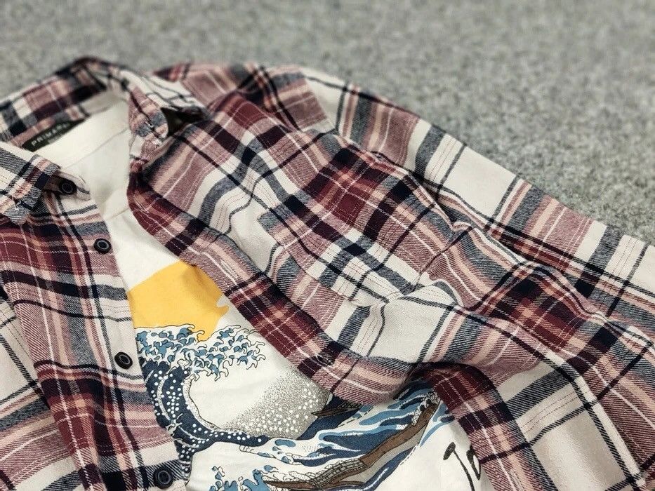 Flannel Vintage Flannel Shirt Checkered Travis Scott Style Size US S / EU 44-46 / 1 - 11 Thumbnail